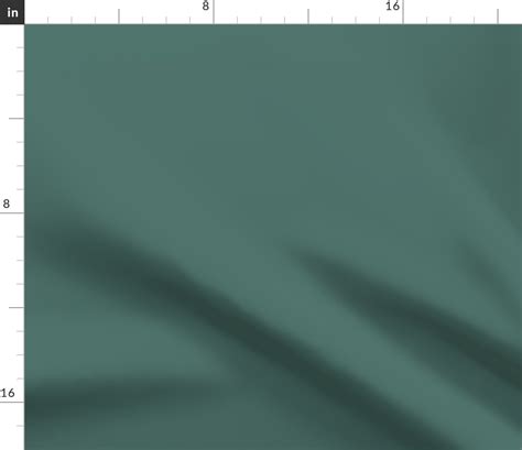 Jack Pine Teal Emerald Green 5A7169 Fabric | Spoonflower