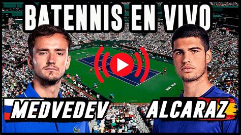 Carlos Alcaraz Vs Daniil Medvedev Masters De Indian Wells En