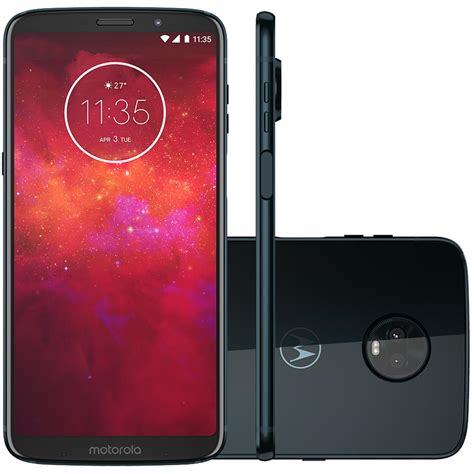 Smartphone Motorola Moto Z3 Play Xt1929i 6 64gb Câmera 12mp 5mp