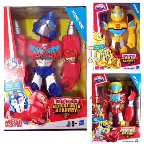 Transformers Robot Bumblebee Hot Shot Optimus Prime Mega Mighties