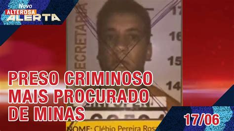 Preso Criminoso Mais Procurado De Minas Youtube