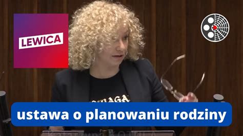 Katarzyna Kotula Ustawa O Planowaniu Rodziny Youtube