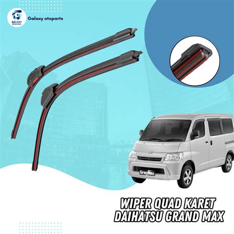 Jual Wiper Quad 4 Karet Daihatsu Gran Max Grandmax Blind Van Pickup