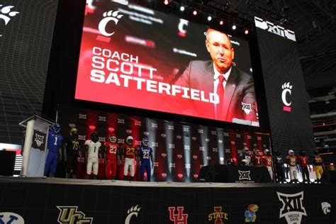 Big 12 Media Days Satterfield Briggs Corleone Jones And Pace Talk To Media The Front