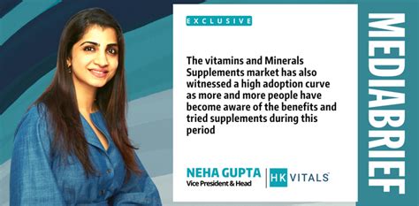 Exclusive | Neha Gupta, HK Vitals: Consumers are looking for ...