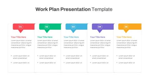 Work Plan Powerpoint Template - SlideKit