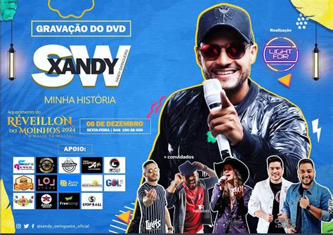 DVD XANDY SWINGUEIRA MINHA HISTÓRIA em Ribeirão das Neves Sympla