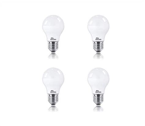 Murphy Base E27 5 Watt LED Globe Bulb Golden Yellow Pack Of 4 Amazon In