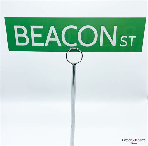 Wedding Green Street Signs Signs, Custom Street Sign, Table Name, Table ...