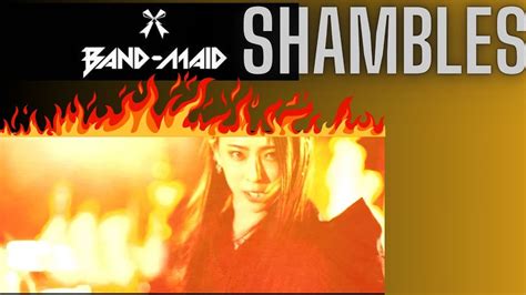 Band Maid Shambles St Time Reaction Youtube