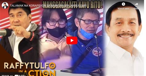 Watch Raffy Tulfo In Action Intense Corruption Revealed By Francisco