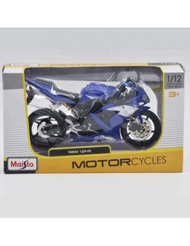 Yamaha YZF R1 Azul Motos A Escala 1 12