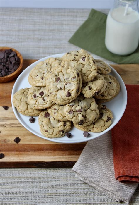 Easy Chocolate Chip Cookies Melted Butter No Chilling Epicuricloud Tina Verrelli