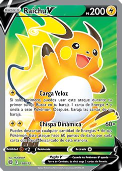 Raichu V Astros Brillantes Base De Datos De Cartas De JCC