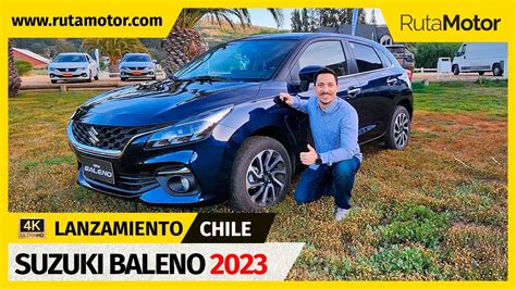 Suzuki Baleno 2023 Estrena nuevo diseño y un motor mejorado