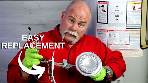 How To Replace The Burner Assembly In A Gas Water Heater Youtube