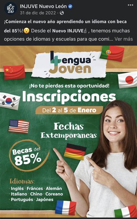 Cursos inglés INJUVE r Monterrey