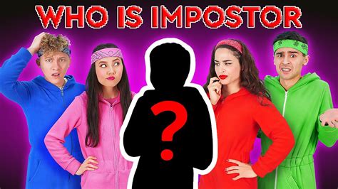 WHO IS IMPOSTOR I Play Among Us In Real Life By BadaBOOM YouTube