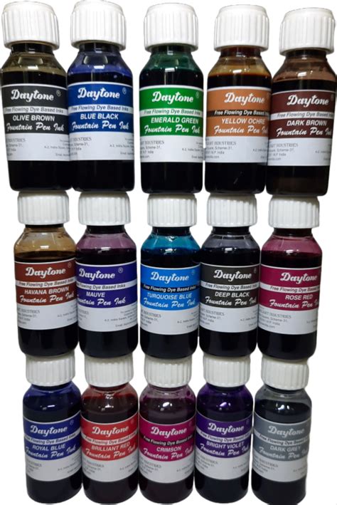 Fountain Pen Ink Manufacturer, Supplier from Indore