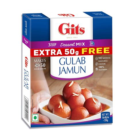 Gits Instant Gulab Jamun Dessert Mix G G Free Amazon In