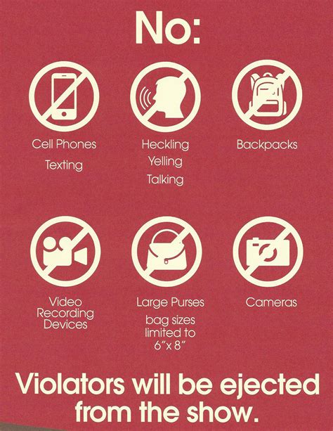 Club Etiquette - LAUGH IT UP COMEDY CLUB