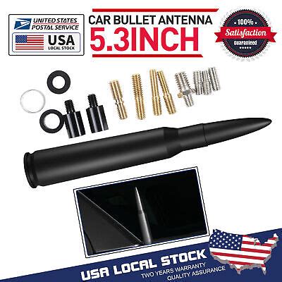 BLACK CAR BULLET ANTENNA For Car Nissan Titan Frontier Rogue Juke Leaf