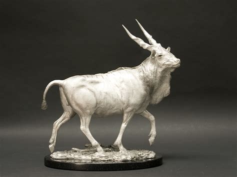 Silver Lord Derby Eland | Douglas Van Howd Studios