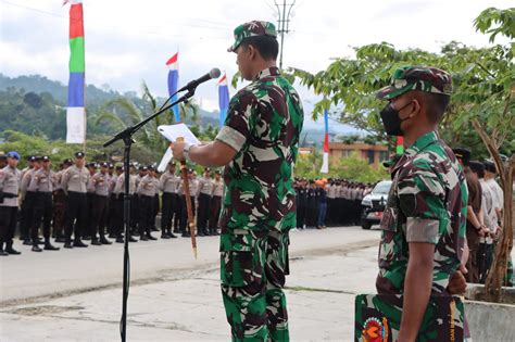 Antisipasi Cuaca Ekstrim Danrem 182 JO Gelar Pasukan Siaga Bencana