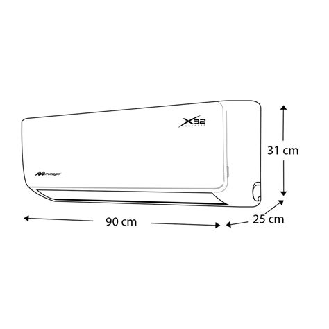 MINISPLIT INVERTER MIRAGE 1 5 TONELADAS 220 V FRÍO Y CALOR The Home
