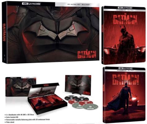 The Batman Zavvi Batarang Edition Collectors Boxset 4K Ultra HD