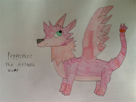 Peppermint The Attmoz Wolf By Dragondinolover84 On Deviantart