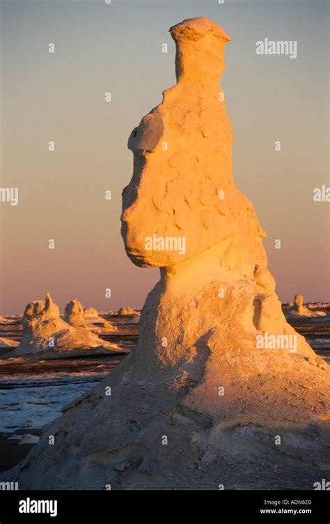 Rock Formation White Desert Egypt Stock Photo - Alamy