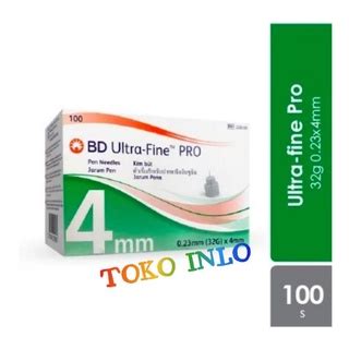 Jual Jarum Insulin Merk Bd Micro Fine Berbagai Ukuran Shopee Indonesia