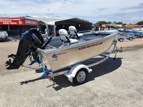 New Quintrex 420 Renegade TS Caloundra Marine Boats Services