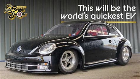 This VW Beetle Drag Racing EV Has 6 500 HP From Four Motors