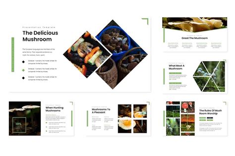 Item: Mushroom - Powerpoint Template by karkunstudio - shared by G4Ds