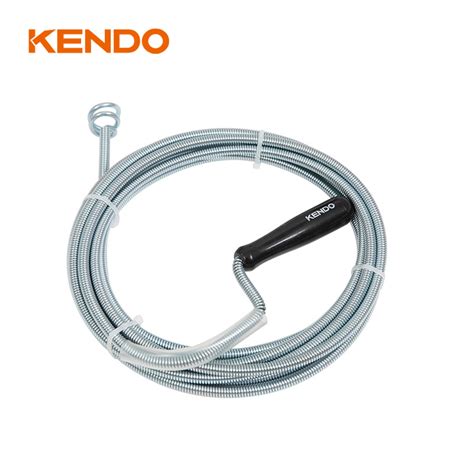 Kendo Pipe Drain Cleaning Coil With Flexible Wand Removes Hair Food