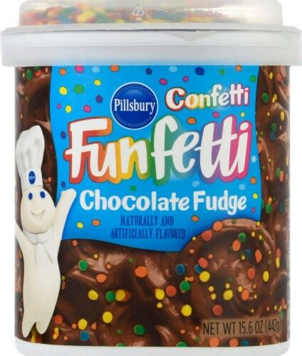 Pillsbury Confetti Funfetti Chocolate Fudge Frosting 156 Oz Ralphs