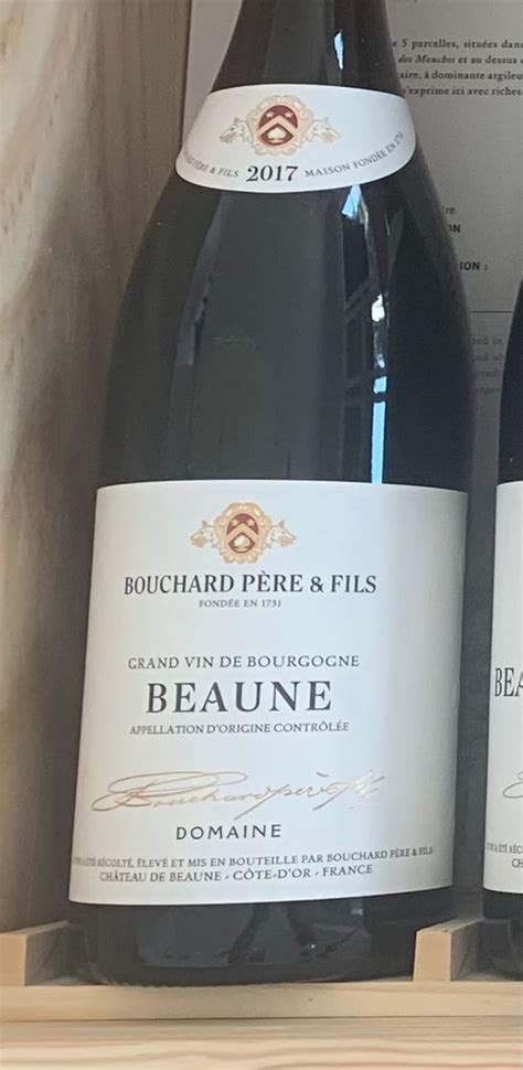 2019 Bouchard Père et Fils Beaune 1er Cru Clos des Mouches France