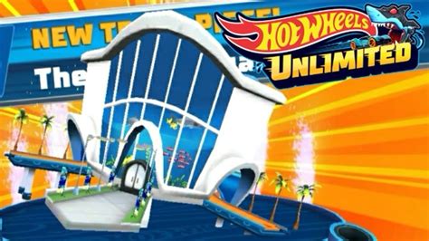 Hot Wheels Unlimited Unlocked New Track Piece The Giant Aquarium