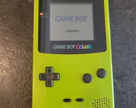 Lime Green Gameboy Color Tested And Working Etsy