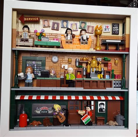 Lego Moc Friends Central Perk In Photo Frame By Beewiks