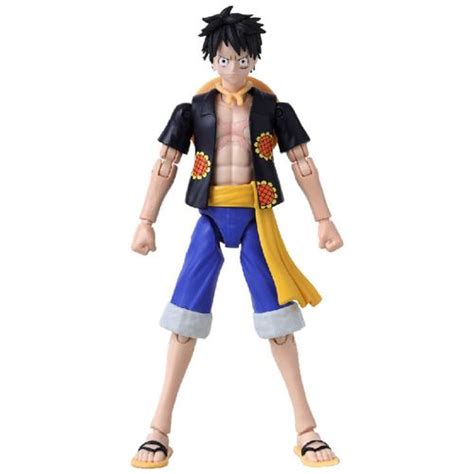 Bandai One Piece Figura Cm Articulado Anime Heroes Monkey D Luffy