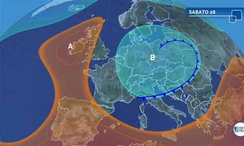 Il caldo va in pausa nel weekend clima più fresco e temporali Ecco dove