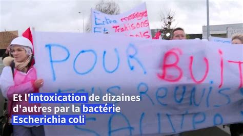 Pizzas Buitoni contaminées manifestation de salariés inquiets à Caudry