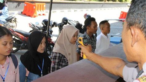 Bandara Tjilik Riwut Palangkaraya Masih Sepi Penumpang Pasang Thermal