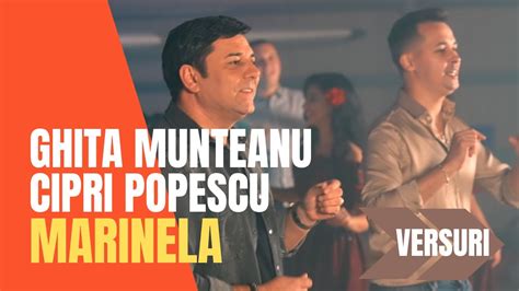 Ghita Munteanu Cipri Popescu Marinela HIT 2022 Versuri YouTube