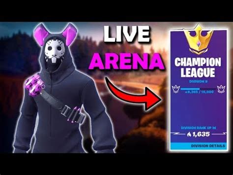 Arena Grind Fortnite Getting To K Points W Vonhooli Youtube