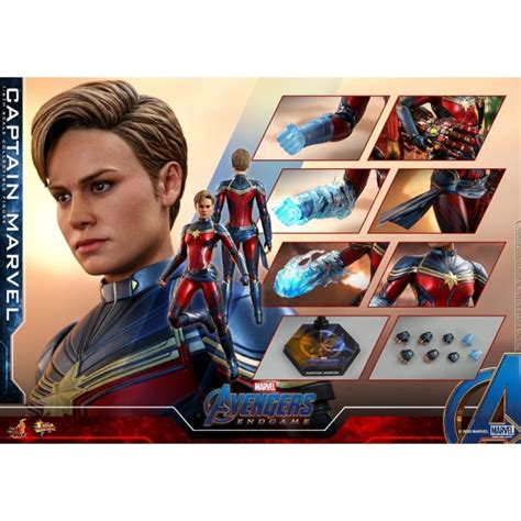 Captain Marvel MMS575 Hot Toys TOYz Mô hình cao cấp mô hình chính hãng