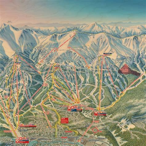 Map of Breckenridge Print - Etsy